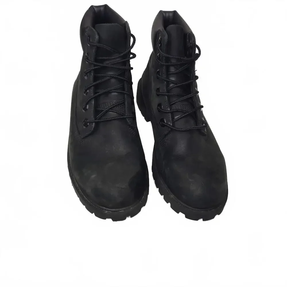 Timberland Men's 6-Inch‎ Premium Waterproof Black Boots Size 5